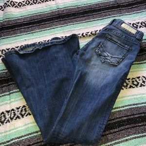 Rock & Roll denim bell bottoms 26x36